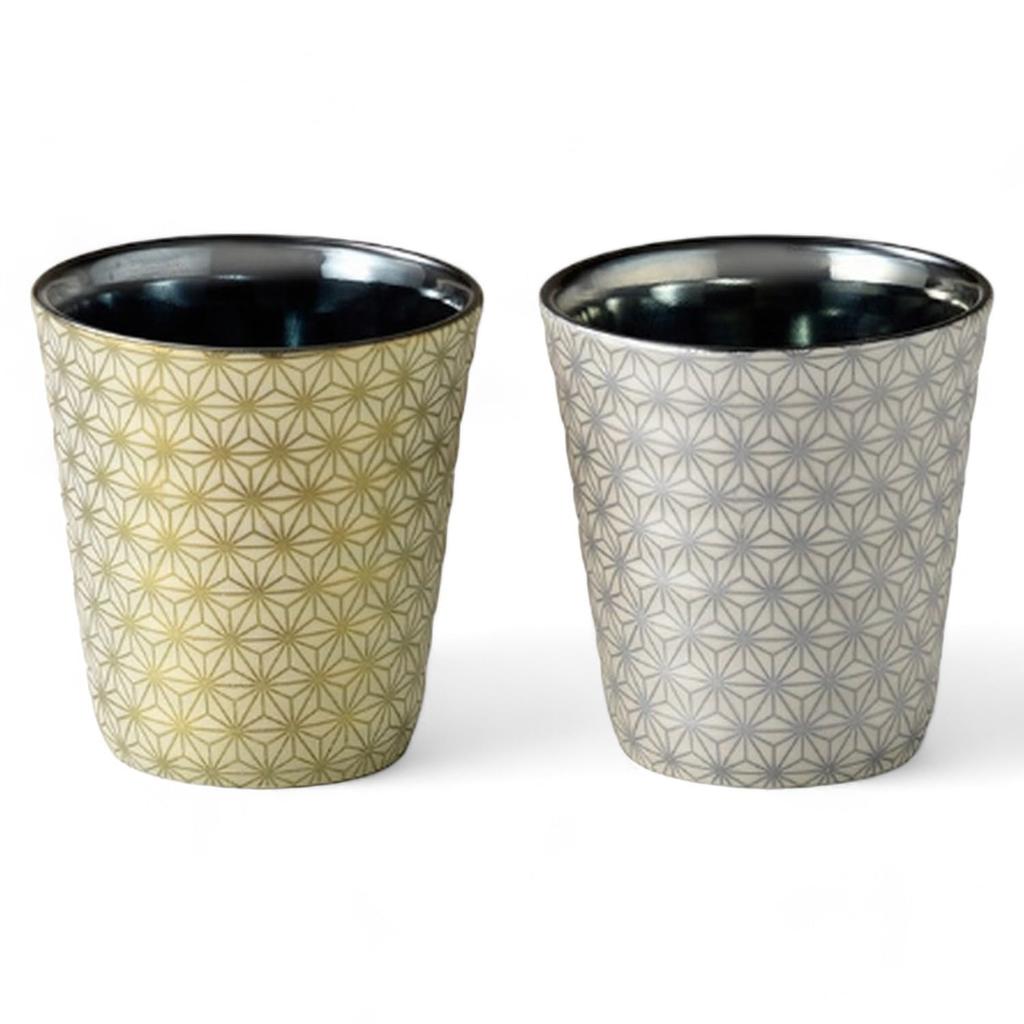 Cup Pair Pair Lock Cup Japanese Style 310ml Microwave Safe Made in Japan J-kitchens