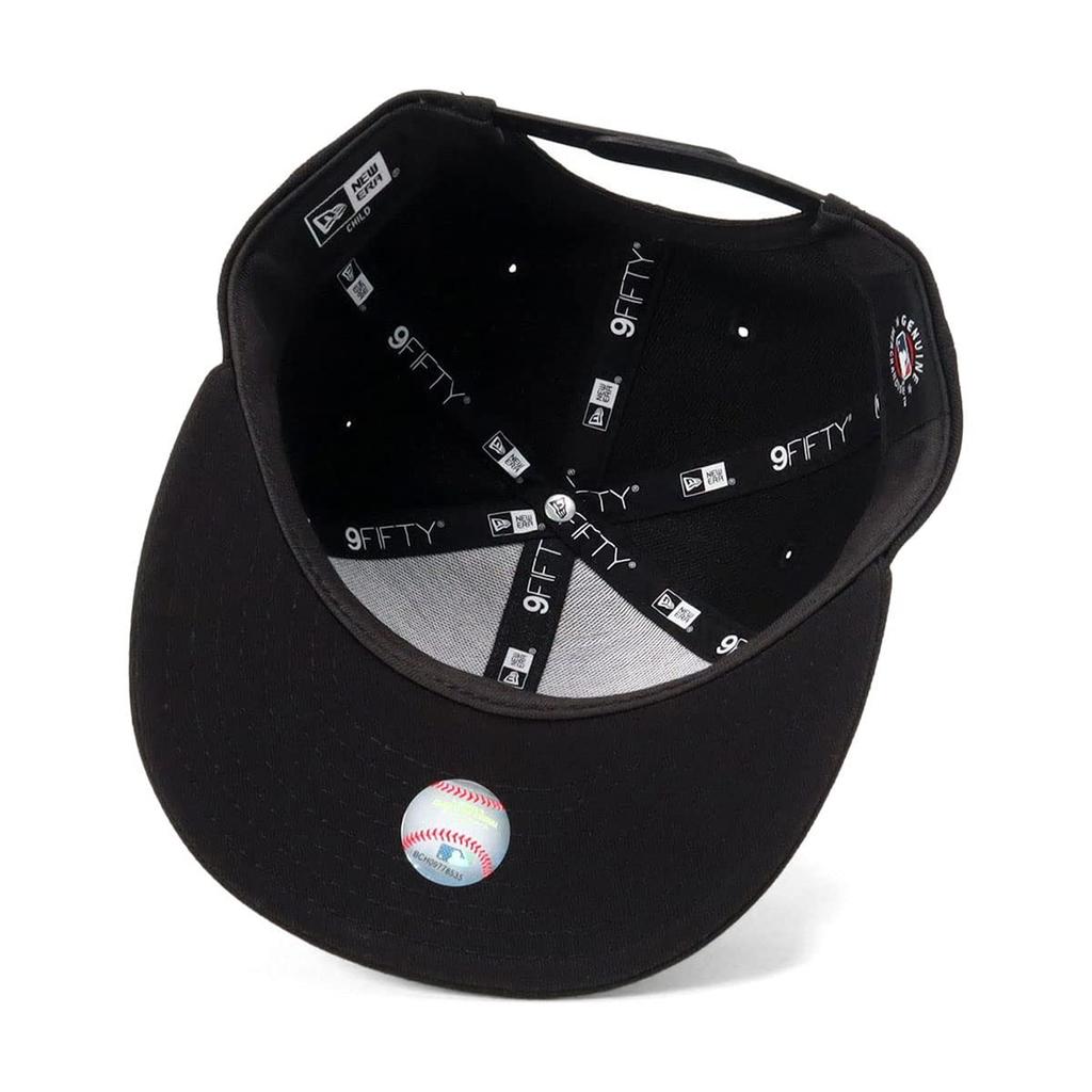 New Era Kids Cap Child9FIFTY Hat MLB NY BlackGold CHILD50-54cm CHILD 950 NEYYAN BLK MGLD 25J