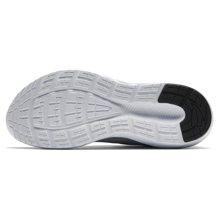Anta Light Cloud Fabric Slip Resistant Abrasion Resistant Low top Running Shoes Men's Gray 112345530-1