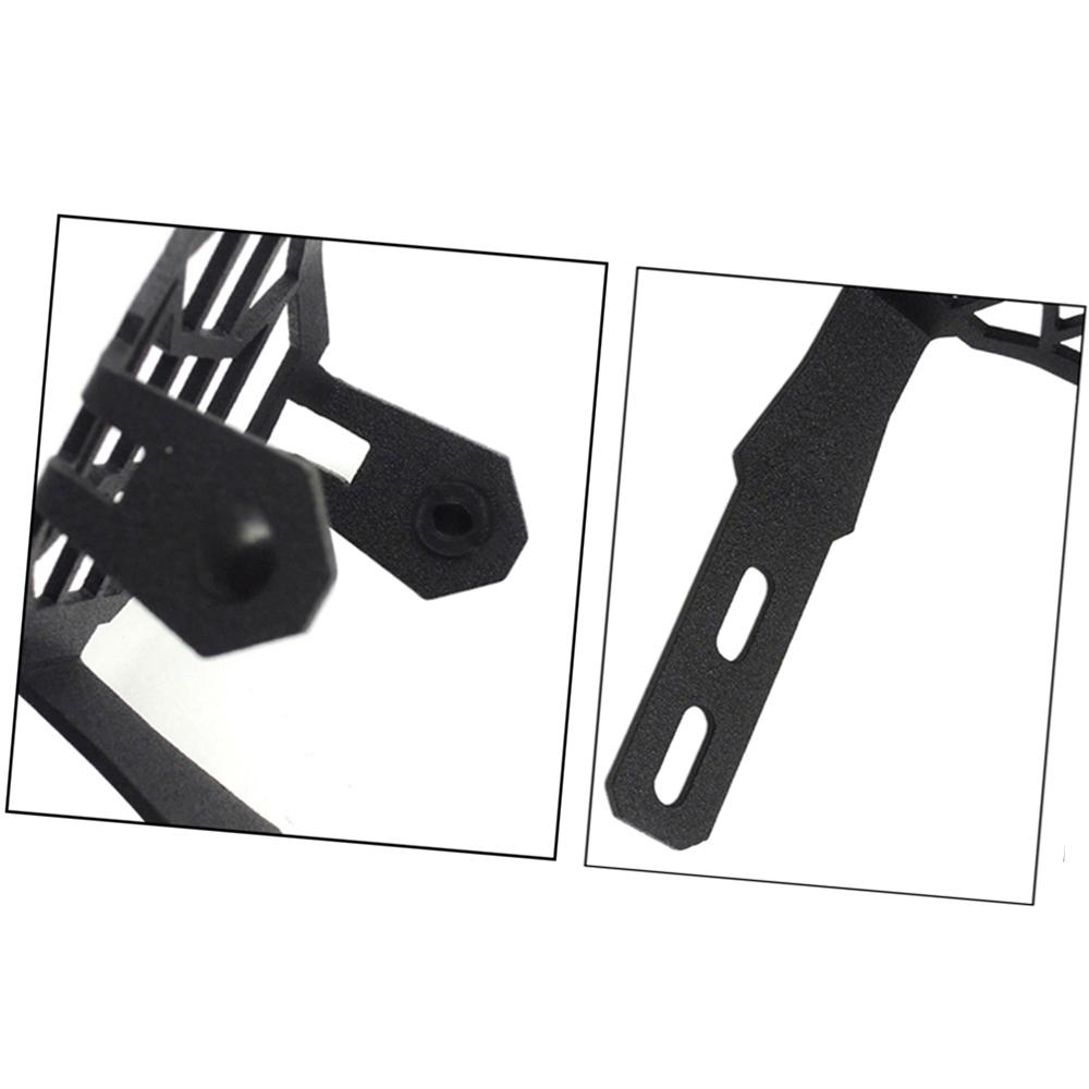 2pcs Universal Fog Light Protector Guard Covers Motorcycle Protector Grill Foglight Lamp Cover