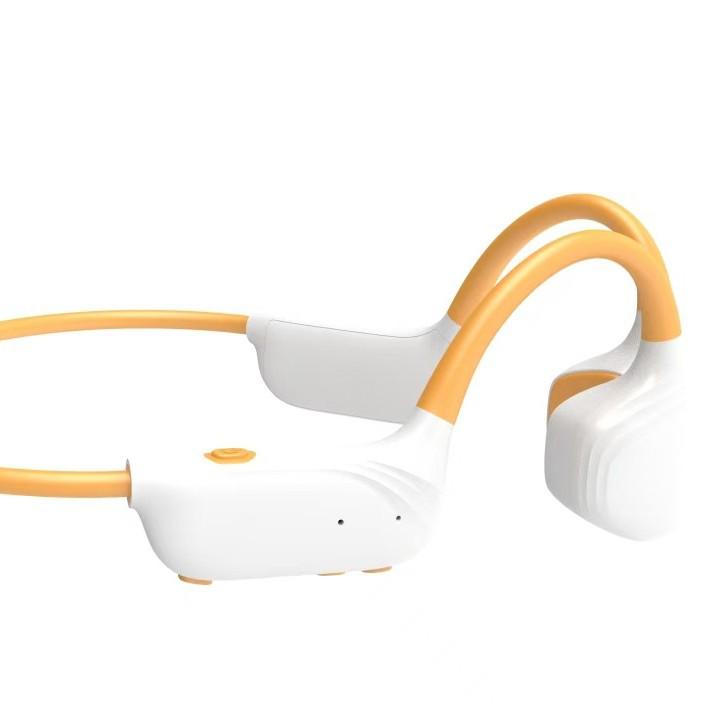 True Wireless Bone Conduction Sports Headphones: Waterproof, Open-Ear, Comfortable for Running, Cycling, and In-Ear Use.