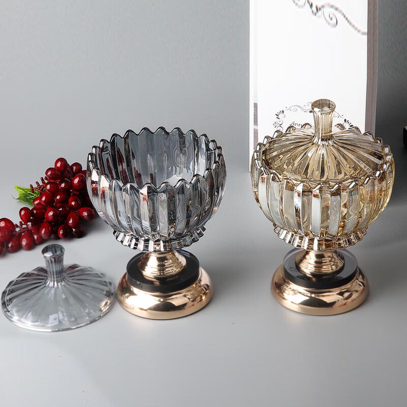 

Flavinmci Nordic Crystal Glass Lidded Storage Jar