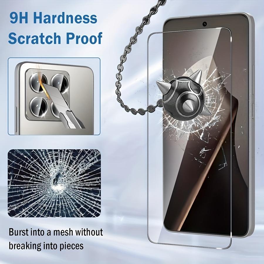 2+2 Pack 4IN1 for Xiaomi 15T/ 15T Pro Tempered Glass Screen Protector + Tempered Glass Camera Lens Protector 9H Film 4PCS
