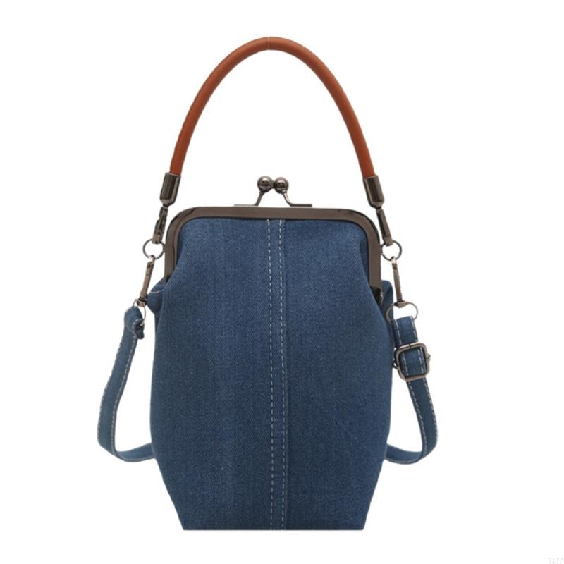 Women Shoulder Bag Kiss Lock Crossbody Bag Commuting Bag Fashion Handbag Stylish Top Handle Bag Bag Phone Bag 547A