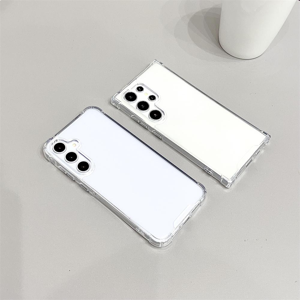 Transparent Anti yellowing Case for Samsung S25 FE S24 Ultra S23 S22 S21 S20 A15 A16 A06 A26 A35 A36 A55 A56 M56 M16 F06 Cover