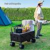 Junpo Foldable Outdoor Utility Cart