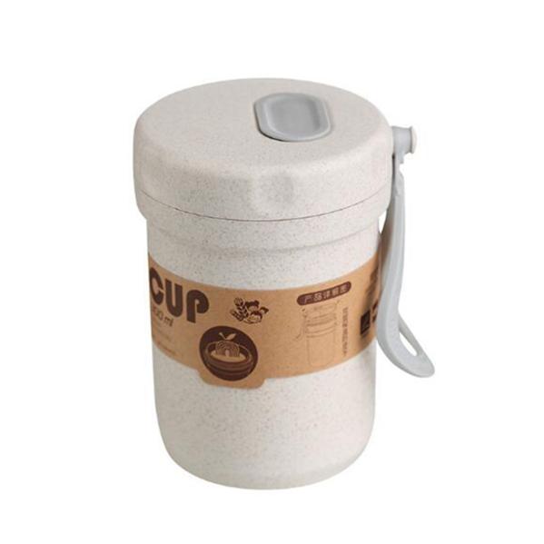 Cutie de prânz pentru copii Cutie de supă sigilată, rezistentă la scurgeri, recipient rotund pentru alimente, pentru cuptor cu microunde.