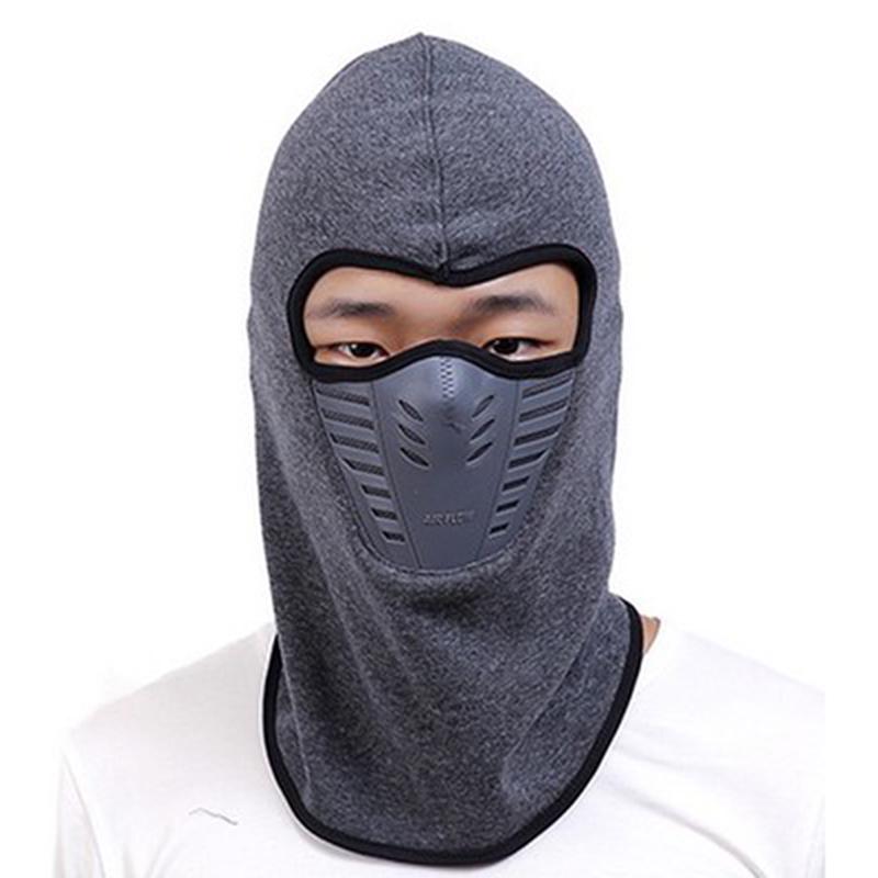 Warm Hat Motorcycle Windproof Face Mask Hat Neck Helmet Beanies Sports Thermal Fleece Balaclava Hat