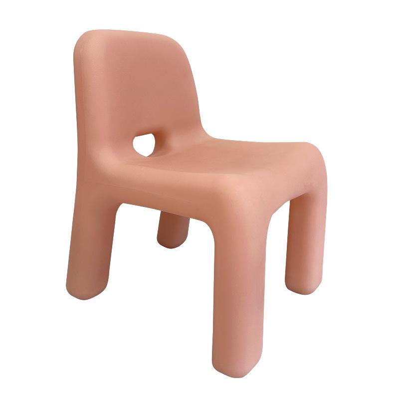 Скандинавский детский пластиковый стул для учебы и обеда - Простой домашний стиль