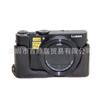 Panasonic LX10 Kamera Halbschale mit Basis-Halterung PU-Lederhülle Kompakte Spiegellose Schutz-Tragetasche