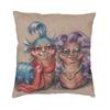 Luxury Labyrinth Worm Cushion Covers x Polyester Musical Adventure Movie Throw Pillow Case for Car Square Pillowcase