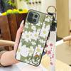 Shockproof Back Cover Phone Case For Cubot C30 Soft case Durable Flower Phone Holder Ring Wrist Strap Dirt-resistant