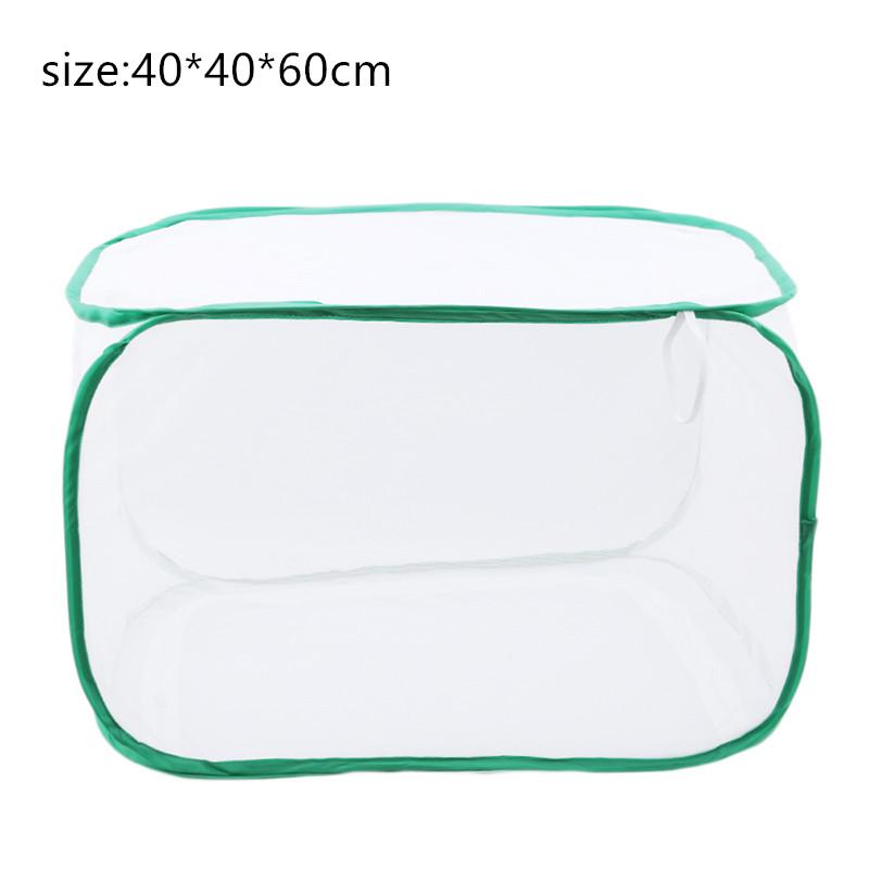 Collapsible Insect Cage Mesh Insect Habitat Cage Butterfly Mantis Stick Breeding Zipper Cages Home Outdoor Green Net Cloth