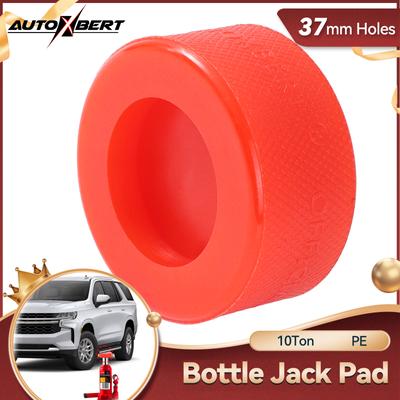 Universal-Flaschenheberunterlage aus Polyethylen, Anti-Rutsch-Adapter, Stützblock, Autohebewerkzeug für die Reparatur von 10-Tonnen-Flaschenheberpunkten, 37 mm