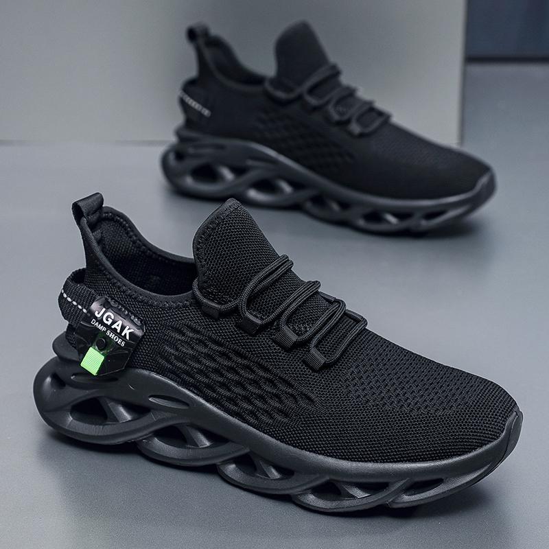 Herren Übergröße Leichte Atmungsaktive Mesh-Schuhe Herren Sneaker Laufschuhe Tennis Sport Herrenschuhe