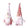 Pink Unicorn Rudolph Doll Christmas Decorations Plush Doll Decorative Christmas Ornaments for Holiday Home Party Ornaments