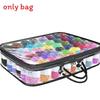 Modern Pvc Transparent Storage Bag For Travel And Home Organization With Zipper Closure
