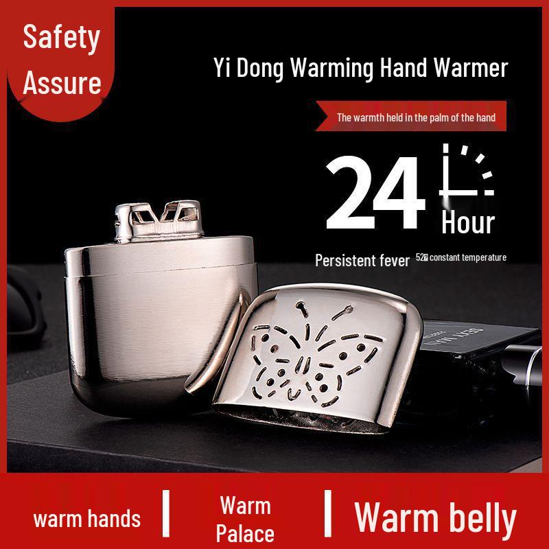 Portable Platinum Catalyst Hand Warmer: Pocket-Sized Winter Heating Gift