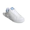 Adidas Court Tourino J Weiß Hellblau Kinder Sneaker Wolkenweiß Kernschwarz H00763