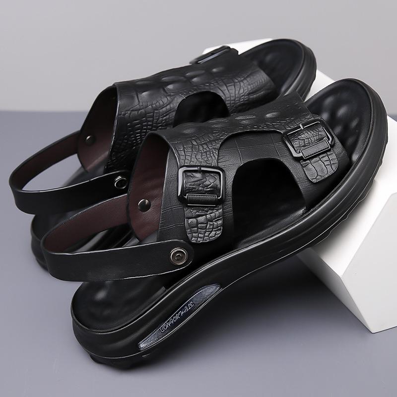 Summer Men‘s Flip Flops Beach Slippers Man Sandals Platform Chanclas Slipper Indoor House Anti-Slip Zapatos Hombre Shoes