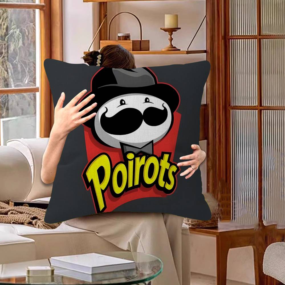 Fashion P-Pringles L-LLC Pillow Gift Home Office Decoration Bedroom Sofa Car Cushion Cover Case 45x45