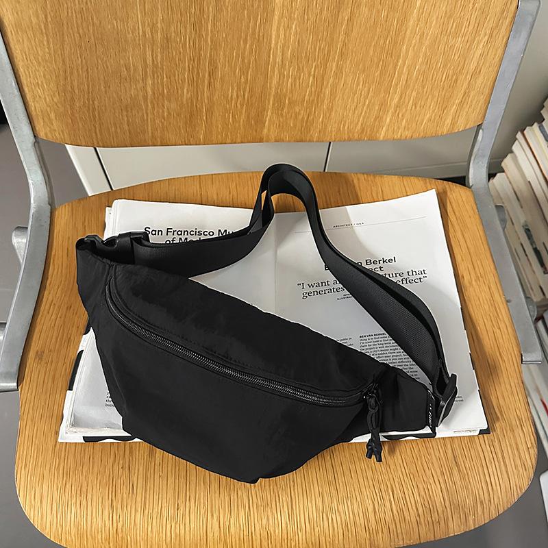 Trendy Brand Breast Bag Men'S Personalized Messenger Bag Women'S Versatile Street Leisure Fanny Pack Sports Cycling Shoulder Bag