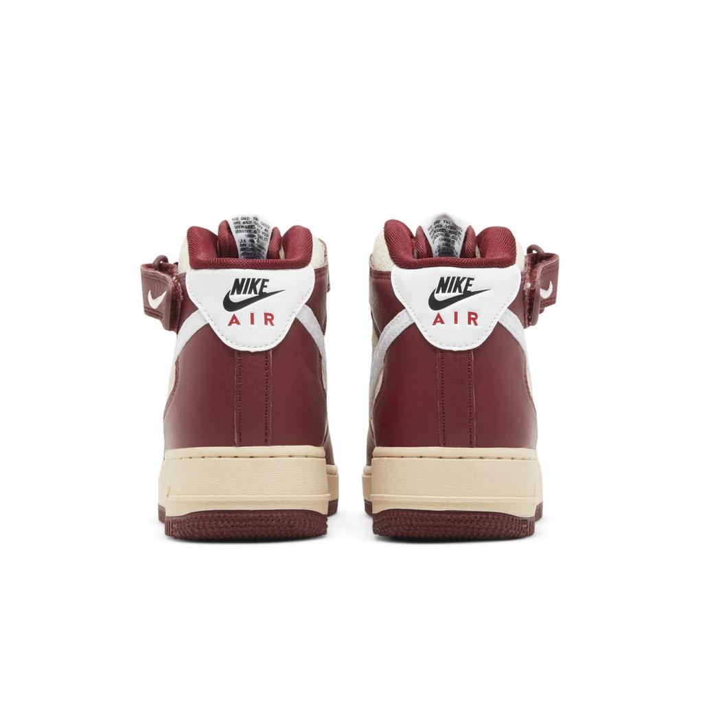 Nike Air Force 1 Mid 'City Pack - London' (Unisex) Team Red / White / Pearl White / Black Skate Shoes DO7045 600