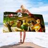 Hot Action Game Left 4 Dead Big Microfiber Beach Towels Quick Dry Towel Sand Beach Towels Pool Towel for Travel Swim Pool Yoga