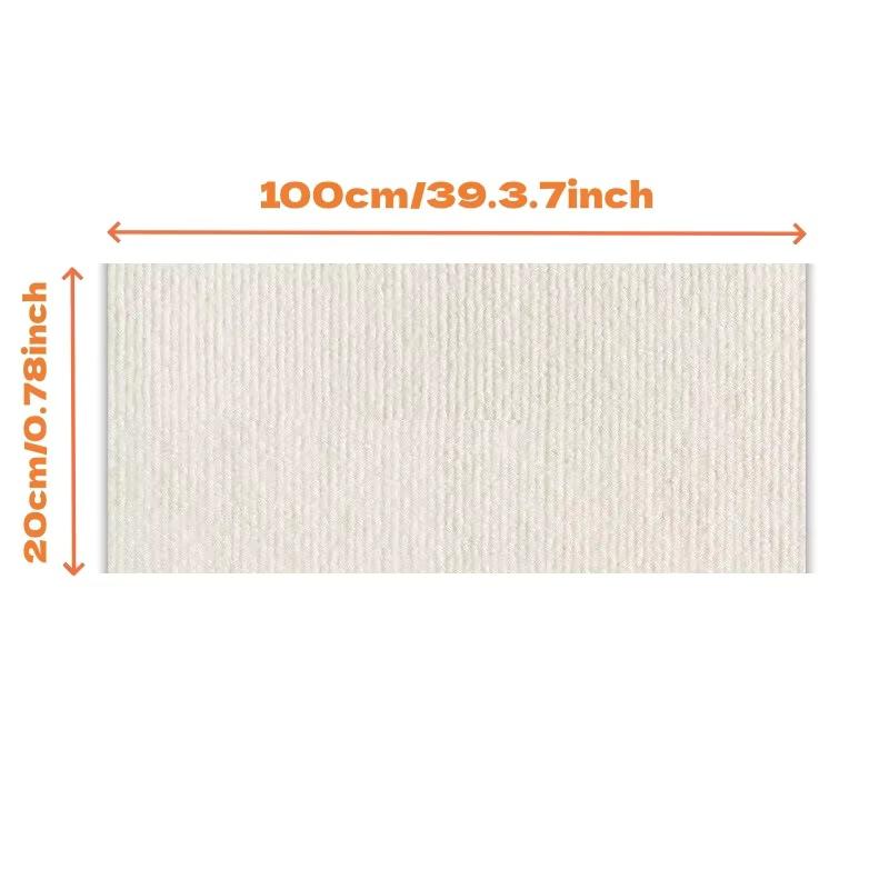5Pcs 20x100cm Self Adhesive Stair Tread Mats Non-Slip Water Absorbent Safety Mute Carpet Pad Step Anti-Slip Mat Floor Protection