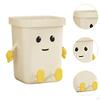 Creative Trash Can Cute Garbage Bin Dustbin Household Compost Bucket for Bathroom