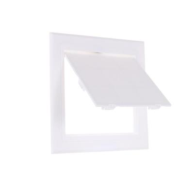 Door Latch White Access Panel Door Plastic Removable Opening Flap Cover Plate Wall Access Doors Doors Wall Ceiling