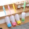 1Pc Multifunctional Cleaning Brush Extended Cup Brush Curved Bottle Mouth Milk Bottle Wine Bottle Fine Mouth Brush