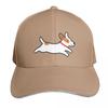 Uroczy Jack Russell Terrier Biegnący Pies Czapka z Daszkiem kapelusze dla Unisex Górska impreza Kapelusz czapka marynarska dla Unisex Kapelusze Unisex Damskie