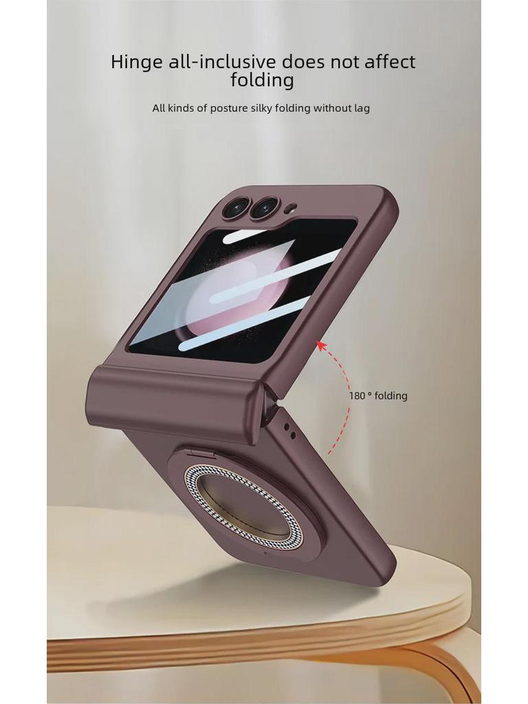 Ultra-Thin Magnetic Ring Bracket Case for Samsung Galaxy Z Flip5