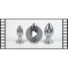 Vibrating Remote Heart-Shaped App Control Man and Woman Metal Anal Plug Adult Luminous Electric Anal Dildo Couple Intimate Toys