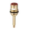 Drip Resistant Faucet Valves Replacement Brass Ceramic Stem Disc Cartridges Hot And Cold Water Spool Easy to Install