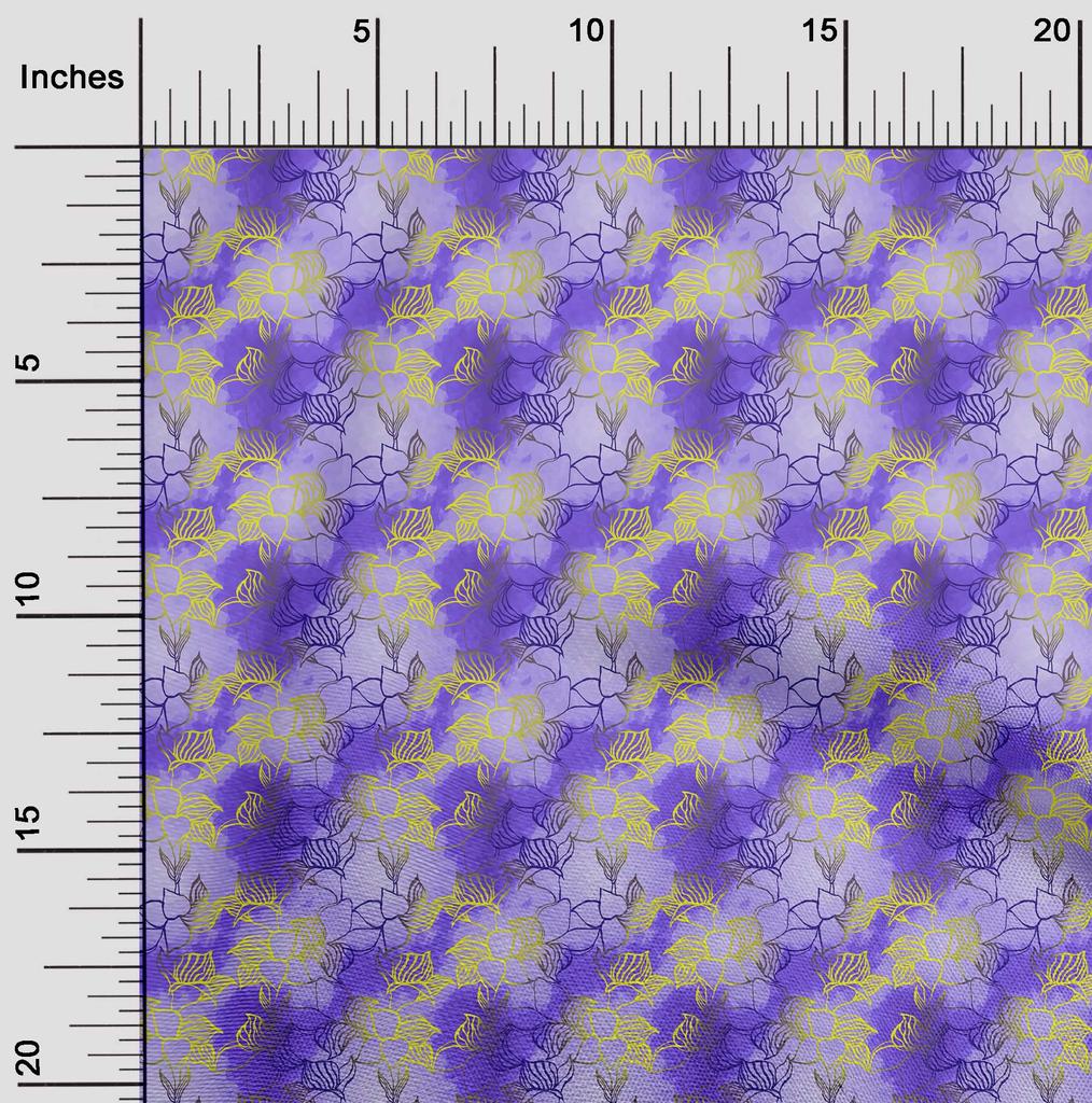 oneOone Cotton Flex Pear Green Fabric Leaves Craft Projects Decor Fabric Printed By The Yard 40 Inch