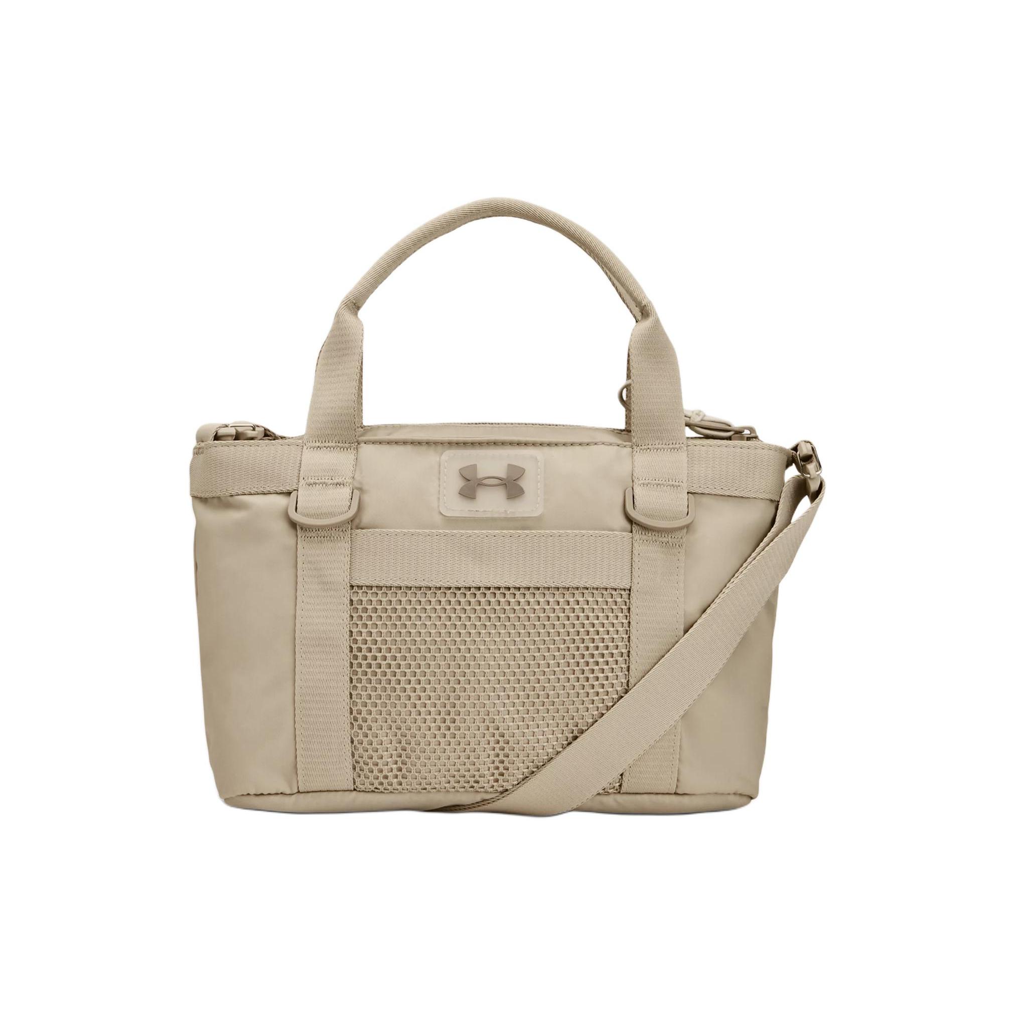 

New Under Armour Polyester Tote Bag, Shopping Bag, Handbag, Shoulder Bag, Crossbody Bag Mini Women s Khaki & Taupe 1385358-289 29.0*8.9*17.0CM