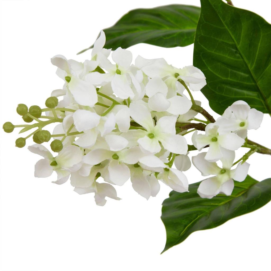 Hill Interiors The Natural Garden Collection White Lilac Artificial Flower