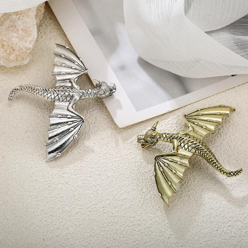 Vintage Viking Dragon Hairpin Fashionable And Elegant Women'S Retro Nordic Norwegian Style Hair Accessory Gift