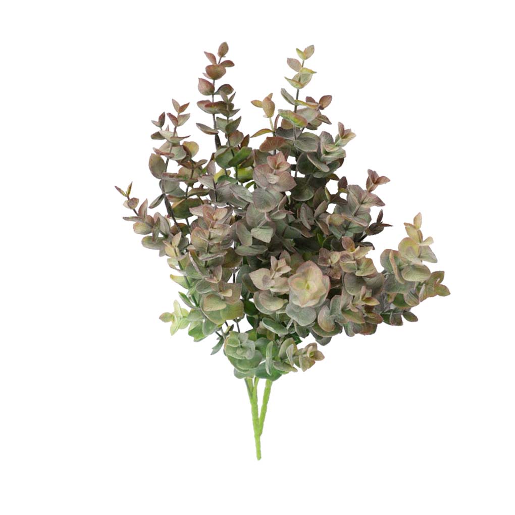 

5-branch Artificial Plant Bouquet Plastic Plant Decoration Wedding Party Leaves