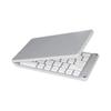 Jomaa Mini-Klapptastatur, wiederaufladbar, kabellose Bluetooth-Tastatur für iPad, Tablet, Telefon, tragbare faltbare Bluetooth-Tastatur