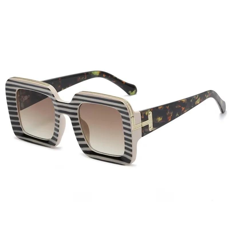 

Fashion Vintage Luxury Square Sunglasses For Men Women Brand Design Outdoor Sports Driving Cool Leopard Sun Glasses Eyewear 2025