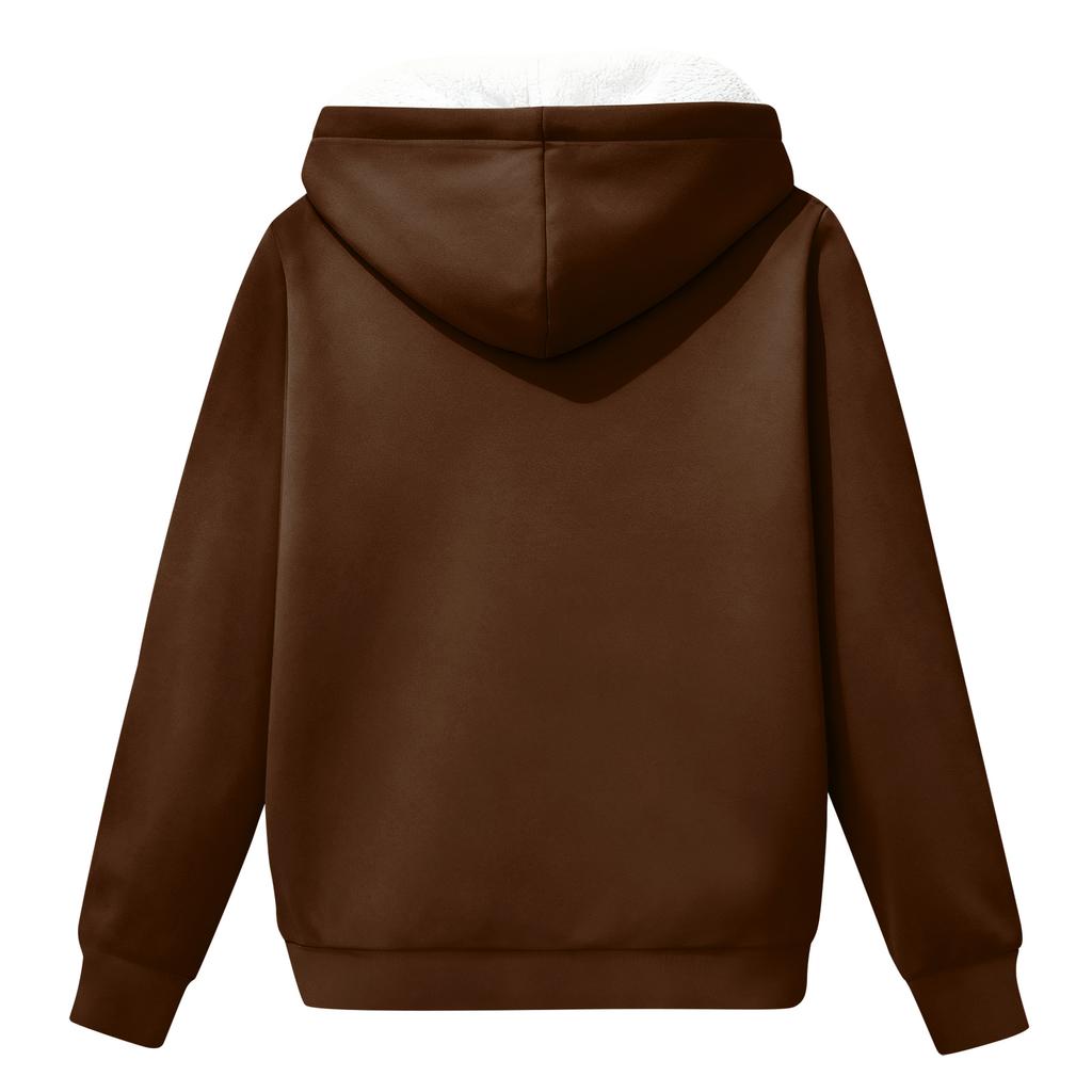 Herren Kapuzen-Fleecegefüttertes Dickes Warmes Sweatshirt