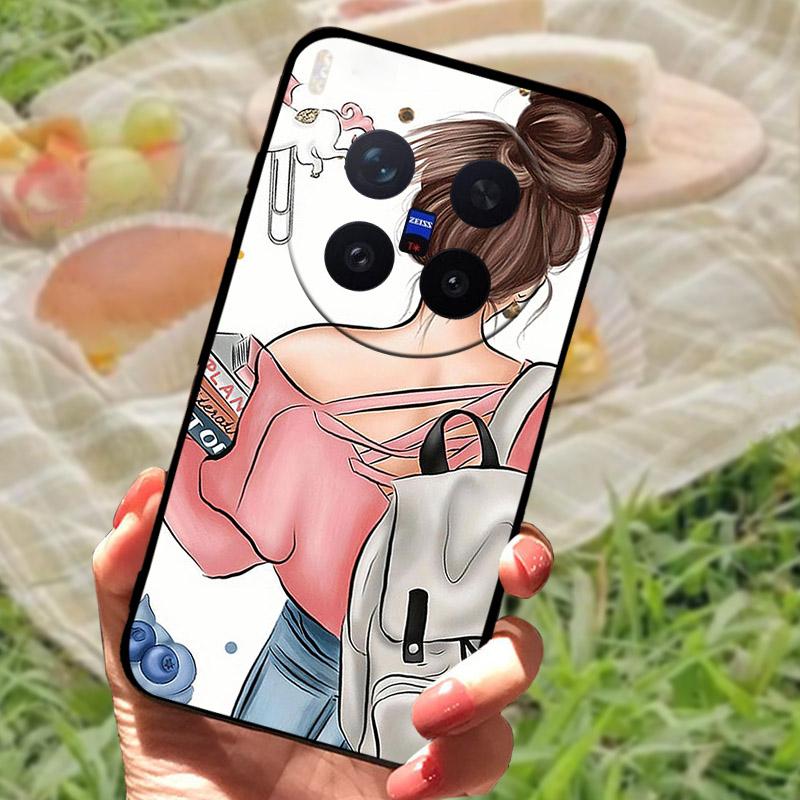 For VIVO X300 Pro 5G Case X300Pro V2502A Anti-drop Shell Silicone Soft TPU Back Cover For VIVO X 300 Pro Phone Shell Fundas