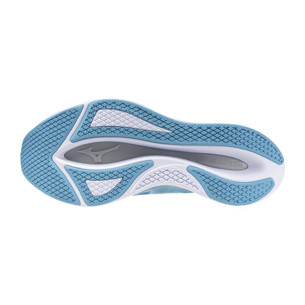 Mizuno Chaussures de Running Wave Rebellion Flash 2 pour Bleu Épais x Bleu x 2E Jogging, Marathon, Entraînement, Sports, Légères, Résilientes, Semelle, Homme,