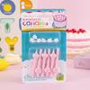 Creative pink love cake birthday candle baking cake decorative candle children's festival 2026 love