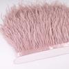 13-18CM 6M Ostrich Feather Trim Cloth Belt for Sewing DIY Feather Ribbon Fringe Wedding Dress Clothes Decoration