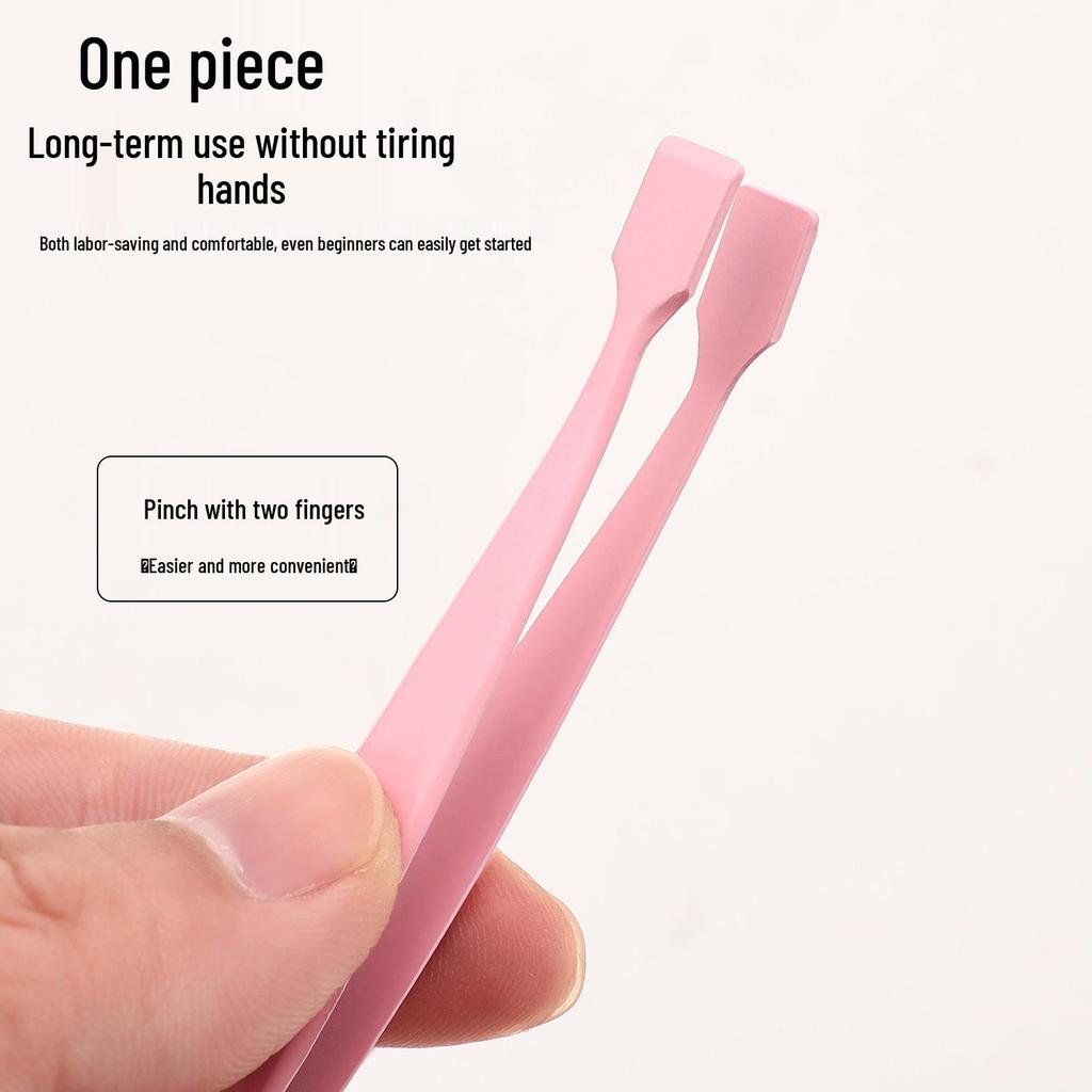 High Precision Eyelash Extension Tweezers for Technicians - Lower Lashes & Blooming Tweezers