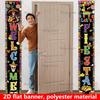 2D Flat, 2D Flat - 2D Flat, 2D Flat - 2D Flat Banner, 2pcs Mexican Cinco De Mayo Couplet Banner, Made of Polyester, 29.97cm X 179.83cm, Mexican Welcom